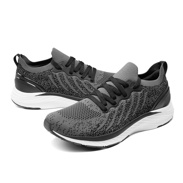 [StrideLife] Men's Comfortable Lifestyle Fashion Sneakers - BLACK - 5
